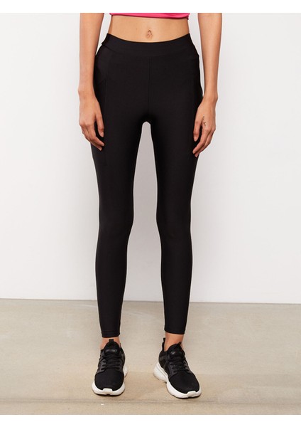 Yeni Sezon Kadın Beli Lastikli Düz Spor Tayt fırsatları