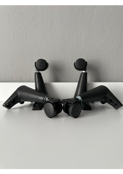 Tekerlekli Sehpa Masa Ayağı Akıllı Sehpa Ayağı, Sihirli Sehpa Ayağı Siyah 4 Adet 360 Derece 16 cm fiyatları