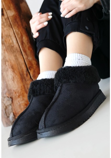 Lvsqvr Abby Siyah Süet Bot (Numara: 36) modelleri