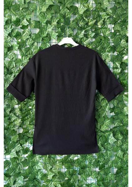 Kadın Ovarsize Siyah Bluz fiyatları