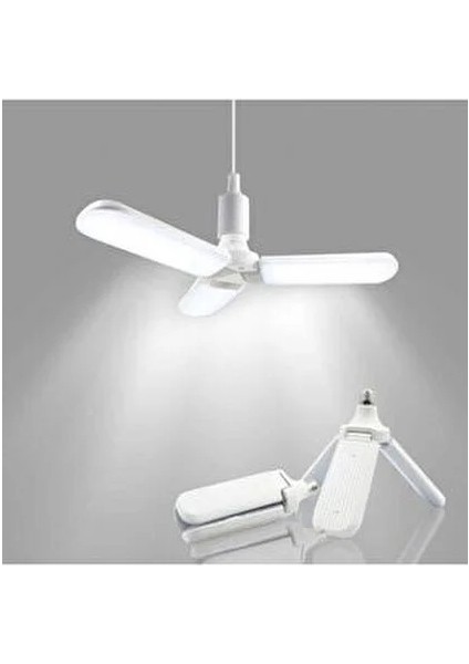 35W LED Pervane Kristal Ampul 1XE27 6500K modelleri