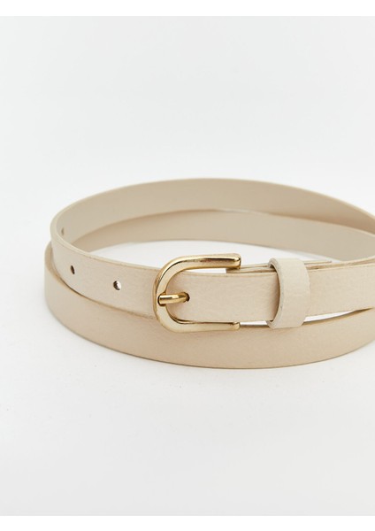 Yeni Sezon Deri Görünümlü Kadın Kemer fiyatları