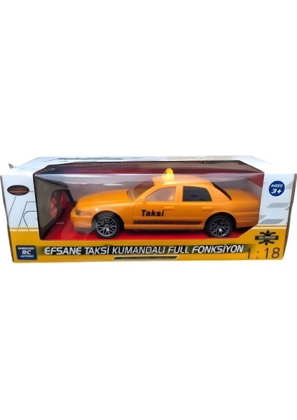 Kutulu Pilli Uzaktan Kumandalı Taksi