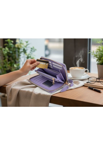 Kadın Cüzdan – Fermuarlı Bozuk Para Bölmeli – Çok Gözlü Kullanım Sağlayan Cüzdan – Şık Kapaklı Tasarım Kompakt Cüzdan – Günlük Kullanıma Uygun Çanta Içi Kadın Cüzdan – Hediyelik Şık Kadın Aksesuar fiyatları