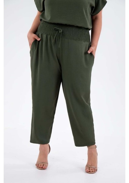 Kadın Büyük Beden Yeşil Tulum modelleri