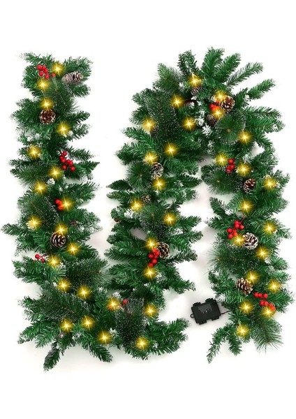 Yılbaşı Dekoratif 160CM Işıklı Garland Set indirimleri