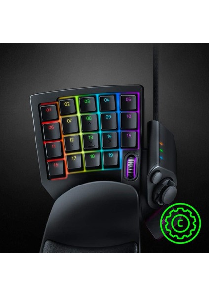 Tartarus V2 Chroma Rgb Mecha-Membrane Switch Kablolu Mekanik Oyuncu Klavyesi Teşhir