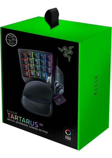 Tartarus V2 Chroma Rgb Mecha-Membrane Switch Kablolu Mekanik Oyuncu Klavyesi Teşhir indirimleri