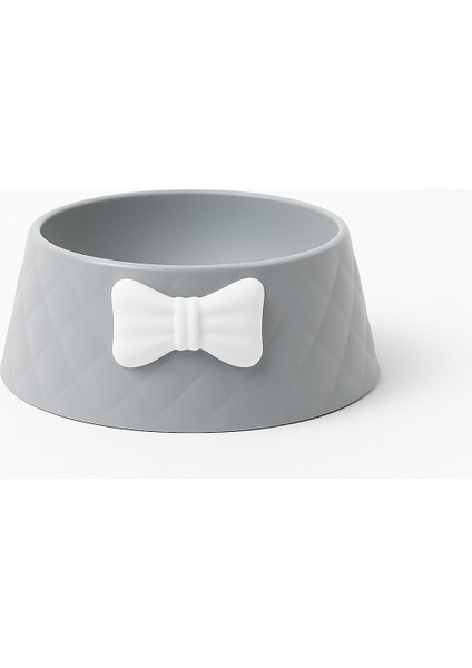 Şık Tasarım Fiyonk Desen Kedi-Köpek Mama Kabı 470 ml modelleri