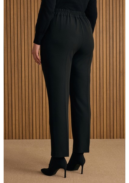 Beli Lastikli Dokuma Pantolon