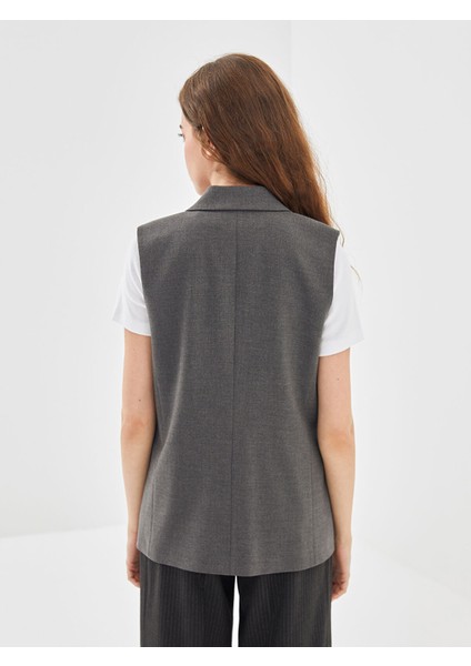 Yeni Sezon Ceket Yaka Kadın Klasik Yelek fırsatları