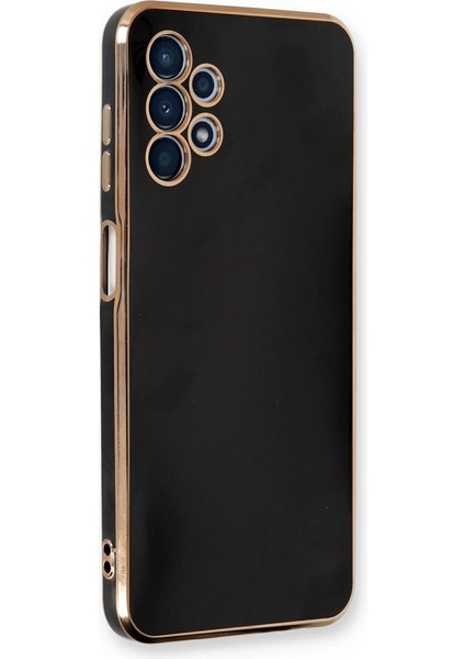 Samsung Galaxy A13 4g Kılıf Volet Silikon - Siyah