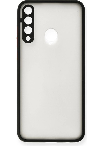 Huawei Y6P Kılıf Montreal Silikon Kapak - Siyah