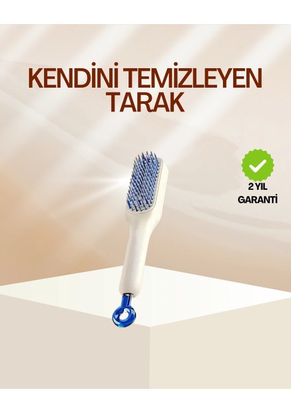 Pratik Mekanizmalı Saç Tarağı – Kendi Kendini Temizler, Taşınabilir