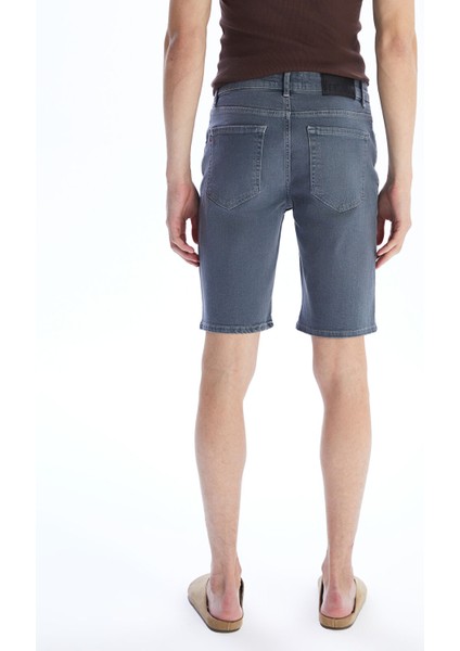 Yeni Sezon Slim Fit Erkek Jean Şort fırsatları