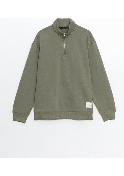 Yeni Sezon Dik Yaka Erkek Sweatshirt indirimleri