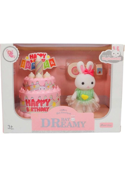 Bay Dreamy Mini Tavşan 6621-8 Kek Seti 3+