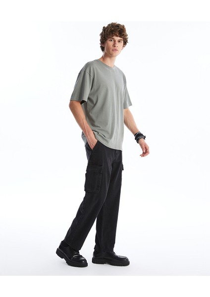 Yeni Sezon Loose Fit Erkek Jean Pantolon