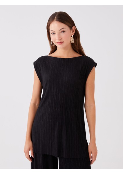 Yeni Sezon Kadın Bisiklet Yaka Düz Atlet