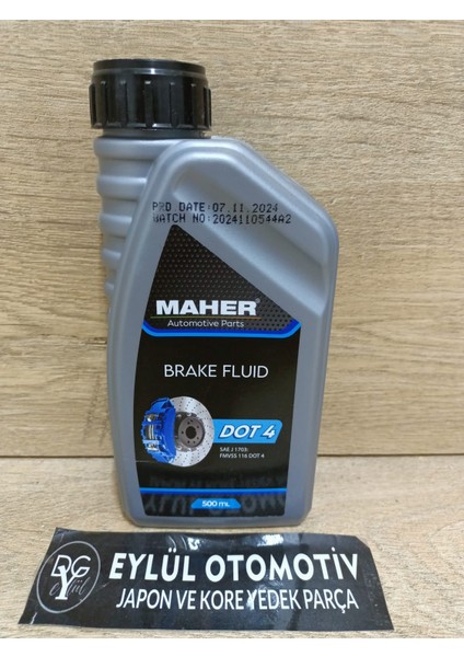 Dot 4 Fren Hidrolik Yağı
