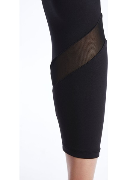 Yeni Sezon Kadın Beli Lastikli Ekstra Dar Fit Düz Tayt indirimleri