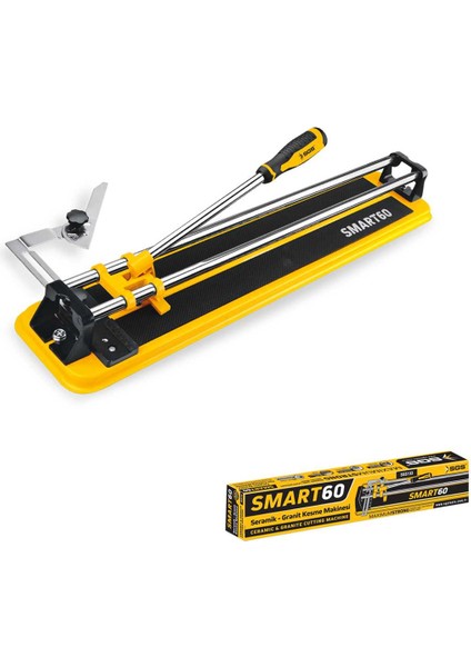 133 Smart 60 Profesyonel Fayans ve Granit Kesme Makinesi 60 cm – 16 mm Elmas Rulmanlı Metal Gövde