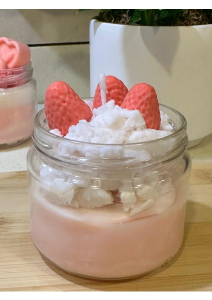 Milkshake Kokulu Dekoratif Mum