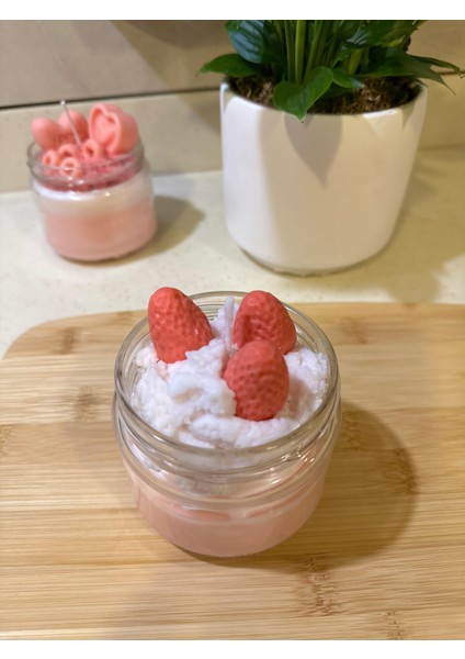 Milkshake Kokulu Dekoratif Mum modelleri