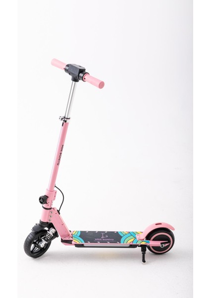Mini Bonito Çocuk Katlanabilir, LED Işıklı, Amortisörlü Elektrikli Scooter – Ayarlanabilir Direksiyonlu!”(Dizlik ve Dirseklik Hediyedir) fiyatları