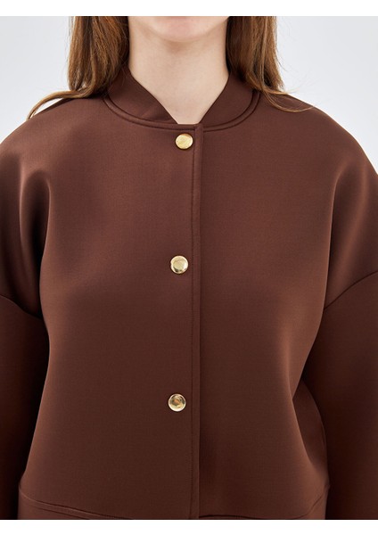 Yeni Sezon Düz Oversize Kadın Kolej Ceket modelleri