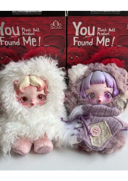 Popmart Skullpanda You Found Me New Series Bildbox Random Color modelleri