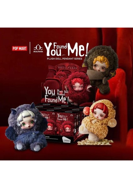 Popmart Skullpanda You Found Me New Series Bildbox Random Color fırsatları