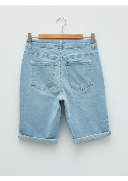 Yeni Sezon Basic Pamuklu Kadın Jean Şort indirimleri
