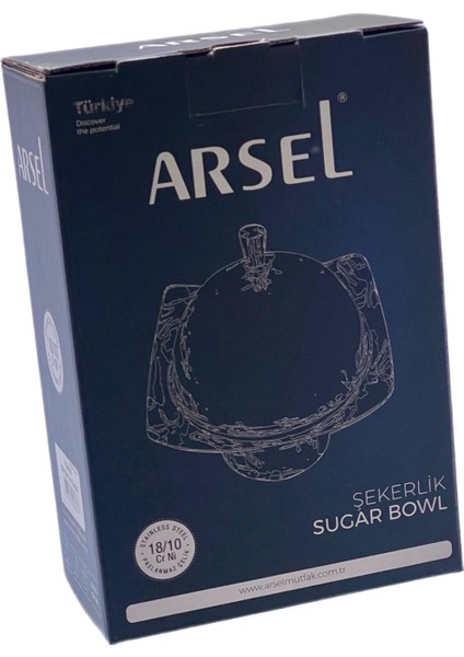 Siena Sade Paslanmaz Çelik Şekerlik 304 Kalite modelleri