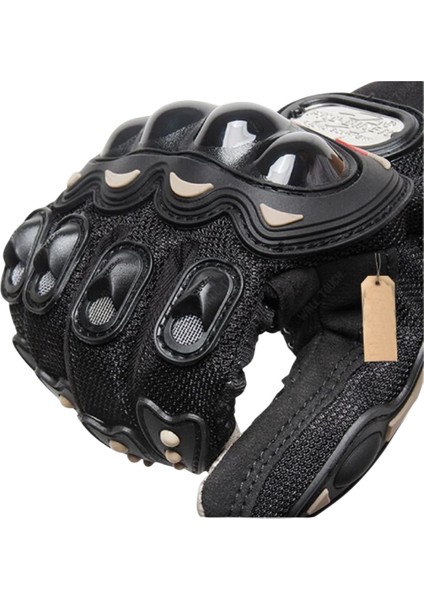 Üst ve Avuç Içi Plastik Korumalı Motosiklet Eldiveni fırsatları