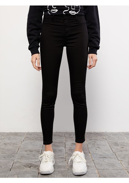 Yeni Sezon Jüpiter Süper Skinny Fit Kadın Jean Pantolon fırsatları