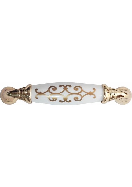 Klasik Silindir Kulp Altın 96 mm