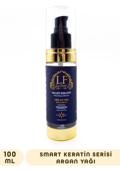 Smart Keratin Onarıcı Yapılandırıcı Özel Formül Argan Yağı 100 ml
