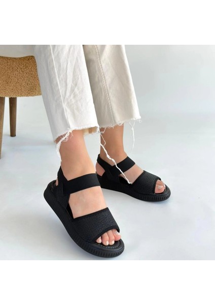 Lvsqvr Jake Siyah Hasır Cilt Sandalet (Numara: 36) fırsatları