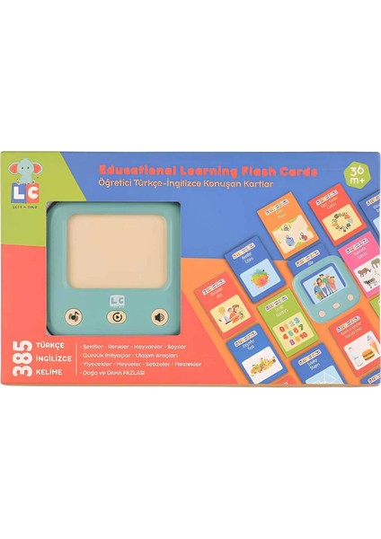 Lc Öğretici Türkçe Ingilizce Konuşan Flash Kartlar 31050 fiyatları