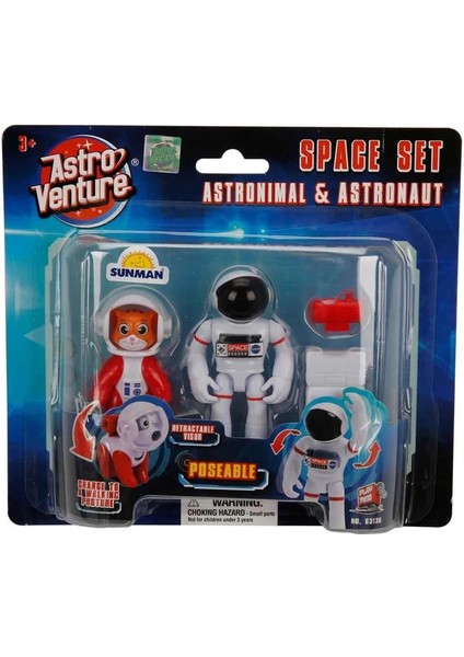 Astro Venture Space Set: Astronimals & Astronaut modelleri