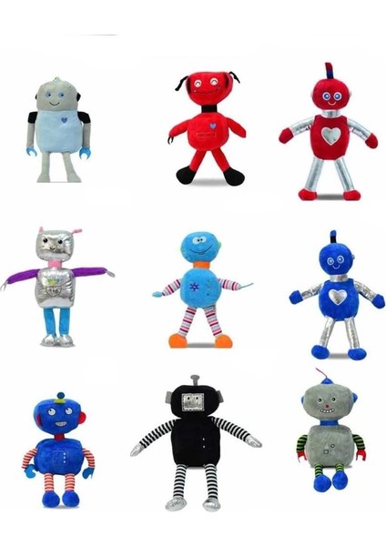 62895 Peluş 35 cm Robotlar -1 Adet Stokta Olan Gönderilir fiyatları
