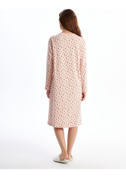 Yeni Sezon Bisiklet Yaka Çiçekli Kadın Gecelik fırsatları