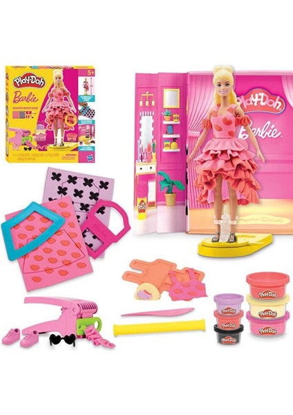 G1356 Play-Doh Barbie Designer Fashion Show - Tasarım Moda Show +3 Yaş