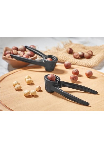 Fındık Kıracağı Döküm + Limon Sıkacağı Pratik Limon Sıkacağı Plastik Limonatör - 2li Set K8E4N7 modelleri