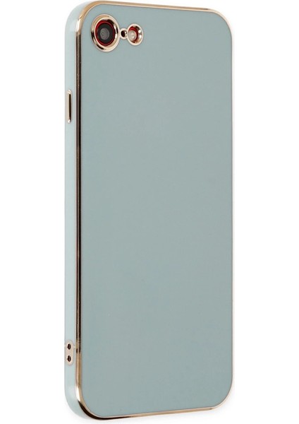 Iphone 7 Kılıf Volet Silikon - Açık Yeşil