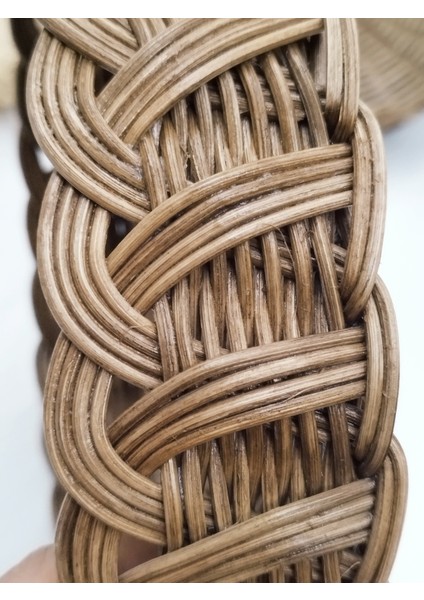 %100 Doğal El Yapımı Çok Amaçlı Rattan Sepet (6X27 Cm, 1. Sınıf, Dekoratif, Yüksek Kalite)