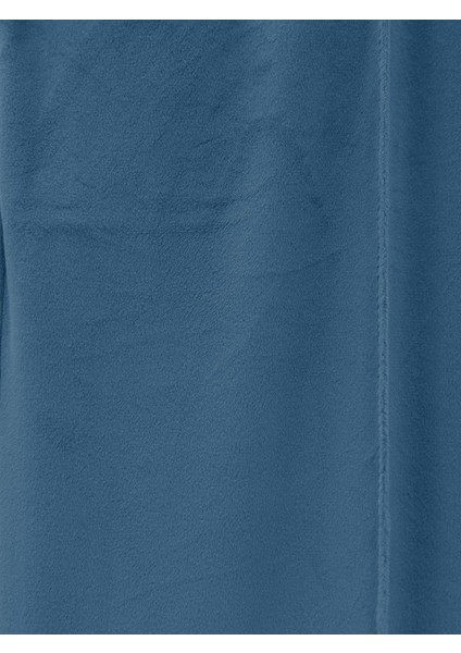 Çımalı Beli Lastikli Kadife Pantolon -Mavi fiyatları