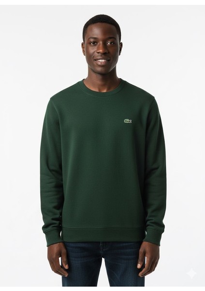 Bisiklet Yaka Basic Regular Kazak