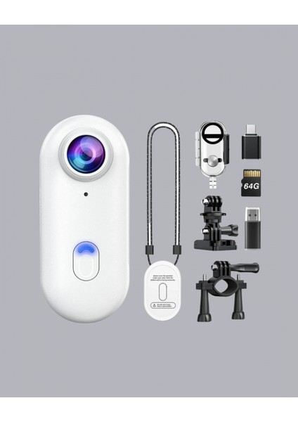 1080P Suya Dayanıklı Aksiyon Spor Kamerası 120° Geniş Açı ve Wifi Destekli fırsatları